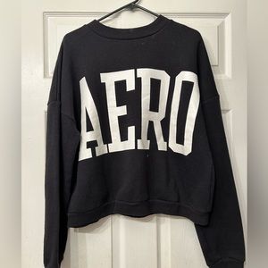 AERO Black Long sleeve Sweater